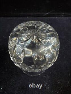 Signed Cartier Cut Crystal Vase 3.5 (Sp6)