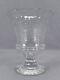 Signed Moser Engraved Floral Scrollwork & Cut Crystal Vase Dated 1895-1920 As Is