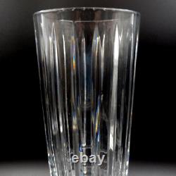 Signed'ceska Soiltaire Bohemian Heavy Cut Czech Glass Crystal 12 Vase