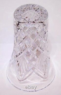 Stunning Signed Waterford Crystal 8 Beautifully Cut Flared Vase