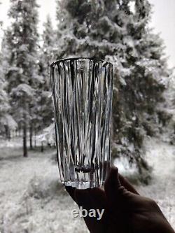 Tapio Wirkkala, Iittala, a set of three facet cut crystal glass objects 1950's