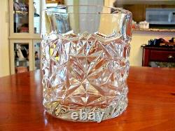 Tiffany & Co. Crystal Cut Ice Rock Champagne Wine Chiller, Ice Bucket, Vase Exc