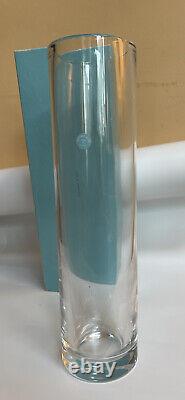 Tiffany & Co Metropolis Vintage Crystal Bud Vase 12