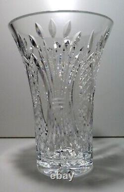 VINTAGE House of Waterford Crystal JIM O'LEARY CLASSIC 1994 Wheat Vase 10 Ltd