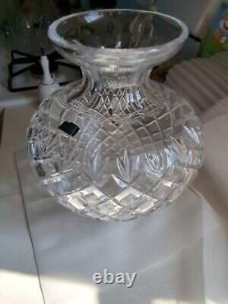 VIOLETTA Crystal 10.5 Vase Hand cut 24 Percent Lead Crystal Vase Made In Poland