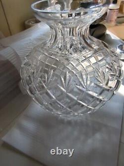 VIOLETTA Crystal 10.5 Vase Hand cut 24 Percent Lead Crystal Vase Made In Poland