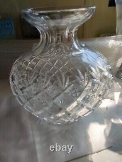 VIOLETTA Crystal 10.5 Vase Hand cut 24 Percent Lead Crystal Vase Made In Poland