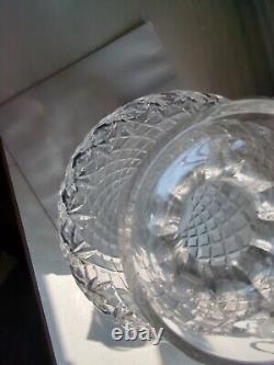 VIOLETTA Crystal 10.5 Vase Hand cut 24 Percent Lead Crystal Vase Made In Poland