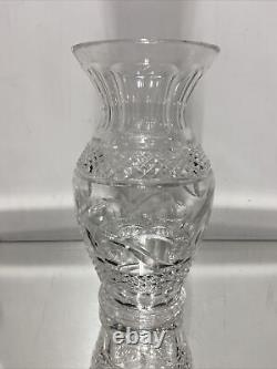 VTG. Waterford Cut Crystal Giftware Collection Flower Vase 9