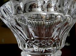 Varga Art Crystal Signed Versailles Large 12 Vase Hand Cut in Hungary
