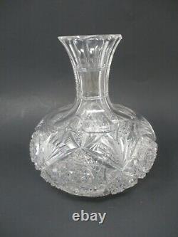 Vintage American Brilliant Cut Crystal Vase
