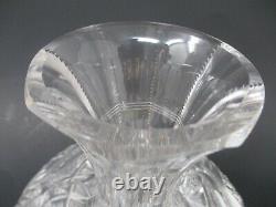Vintage American Brilliant Cut Crystal Vase