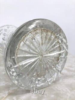 Vintage American Brilliant Period Pairpoint Cut Crystal Vase Early 1900s 12