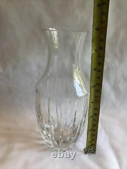 Vintage Baccarat Cut Crystal Tallyrand Art Glass Bud Flower Vase France 8