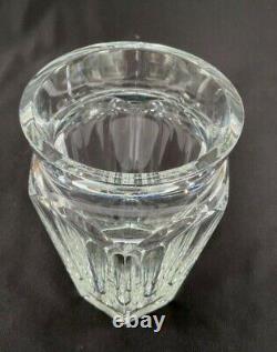 Vintage Baccarat large 6-3/4 tall NELLY cut crystal signed Vase EXC