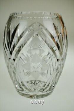 Vintage Cut Crystal Vase