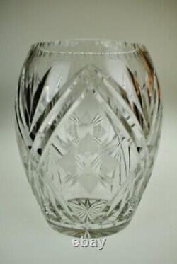 Vintage Cut Crystal Vase