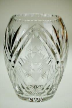 Vintage Cut Crystal Vase