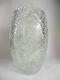 Vintage Lead Crystal Vase Cut Glass