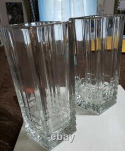 Vintage Murano Crystal Vases
