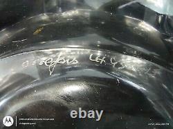 Vintage Orrefors Cut Crystal Serving Bowl Large