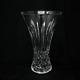 Vintage Waterford Lismore Vase, Cut Crystal Hourglass Design, 10 Tall
