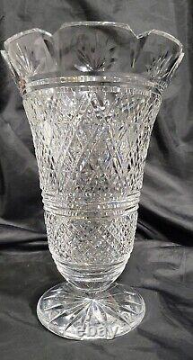 Vintage Waterford Vases And Urns 10 Footed Vase Irish Crystal Signed
