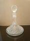 Vintage Waterford Sined Ships Decanter Irish Lismore Cut Crystal& Stopper Alana