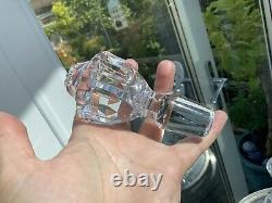WATERFORD ALANA Pattern Footed Spirit Decanter Brandy HEAVY cut glass NEW MINT
