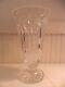 Waterford'balmoral' Cut Crystal Floral Footed Vase, H 14 Extremely Rare