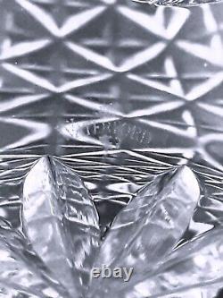 WATERFORD CRYSTAL DIAMOND CUT 10 PINEAPPLE VASE Made in Ireland