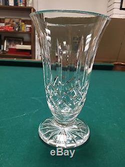 Waterford AMERICAN BRILLIANT CRYSTAL CUT GLASS VASE Home Decor Art