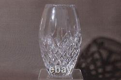 Waterford Araglin Clear Cut Crystal Flower Vase 8