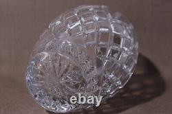 Waterford Araglin Clear Cut Crystal Flower Vase 8