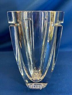 Waterford Art Deco Modernist Metra Square 10h Vase