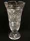 Waterford Crystal 7 Master Cut Flower Vase 17.8 Cm Tall. Toothed & Footed
