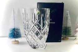 Waterford Crystal Araglin Diamond Cut 8 Vase 1052645 Brand New In Box Rare