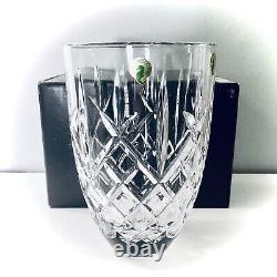 Waterford Crystal Araglin Diamond Cut 8 Vase 1052645 Brand New In Box Rare
