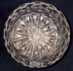 Waterford Crystal Araglin Vase Diamond Cut Pattern
