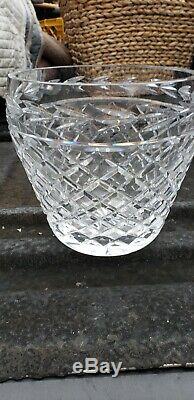 Waterford Crystal Bowl planter, Vase, Planter Diamond Cut Glandore Design