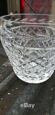 Waterford Crystal Bowl planter, Vase, Planter Diamond Cut Glandore Design