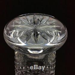 Waterford Crystal Clara Vase Signed Cut Ireland Glass 8 1/2