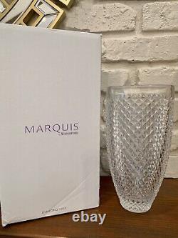 Waterford Crystal Cut 9 Vase Mint Condition With Box