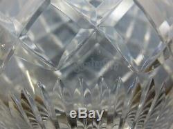 Waterford Crystal Cut Glass Vase Signed 7 Tall