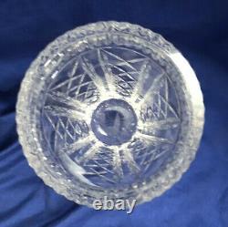 Waterford Crystal Discontinued Killeen Crystal Flower Vase Elegant Vintage