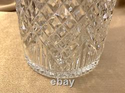 Waterford Crystal EMMET 10 Vase IRELAND Diamond Cut NEAR MINT