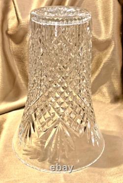 Waterford Crystal EMMET 10 Vase IRELAND Diamond Cut NEAR MINT