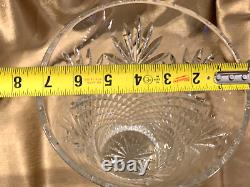 Waterford Crystal EMMET 10 Vase IRELAND Diamond Cut NEAR MINT