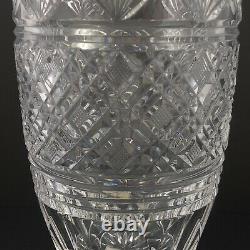 Waterford Crystal Giftware Vase Clear Fan Cut 7 7/8