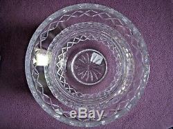 Waterford Crystal Heritage 9 Diamond & Wedge Cut Bouquet Vase BRAND NEW withTAGS